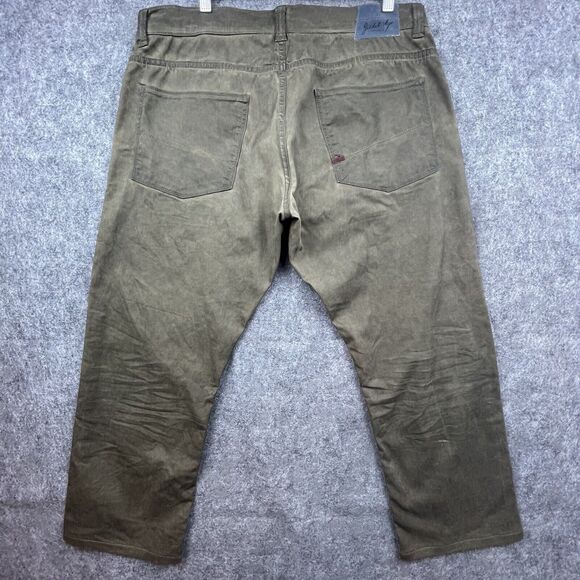 Gilded Age Jeans Mens 34 Smokey Grunge Baggy Straight Italian Hip Hop Skater - Picture 3 of 9